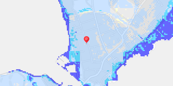 Grundvandsdybder på Langgade 35