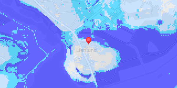 Grundvandsdybder på Lienlund 7