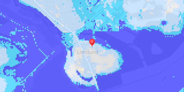 Grundvandsdybder på Lienlund 9