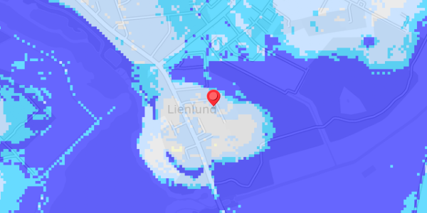 Grundvandsdybder på Lienlund 12