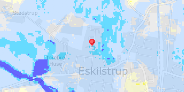 Grundvandsdybder på Irisvej 28B