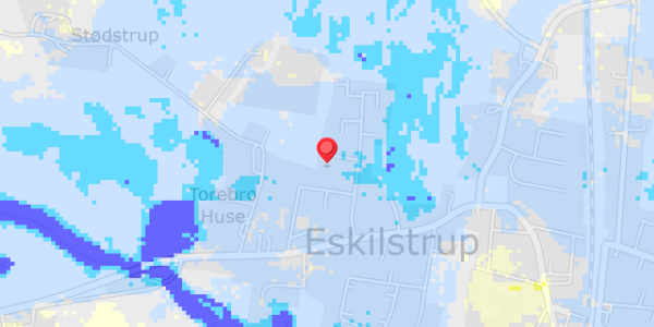 Grundvandsdybder på Irisvej 34B