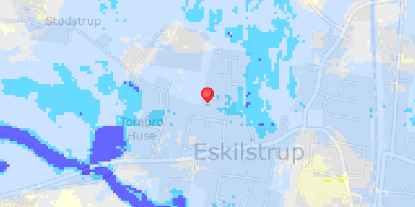 Grundvandsdybder på Irisvej 34C