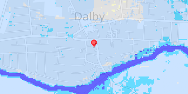 Grundvandsdybder på Dalbyvej 4