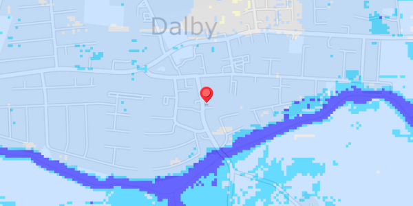 Grundvandsdybder på Dalbyvej 7