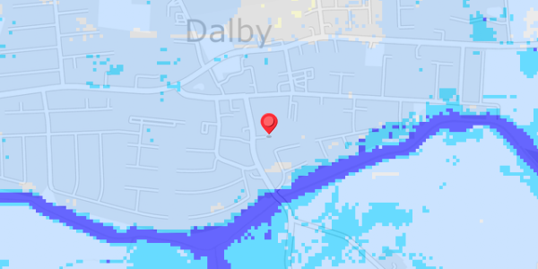 Grundvandsdybder på Dalbyvej 9