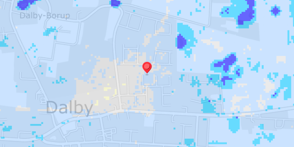 Grundvandsdybder på Nyager 6