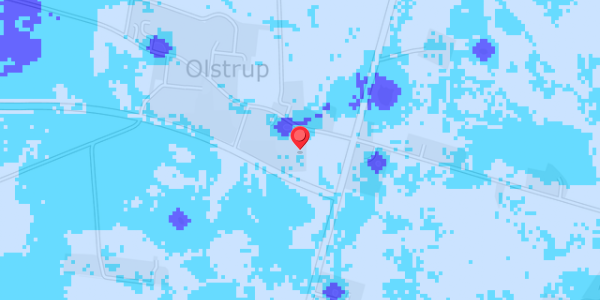 Grundvandsdybder på Olstrupvej 3