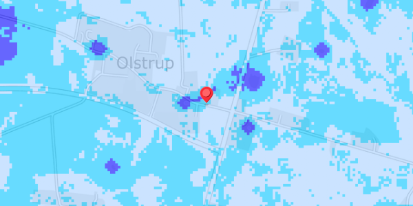 Grundvandsdybder på Olstrupvej 6