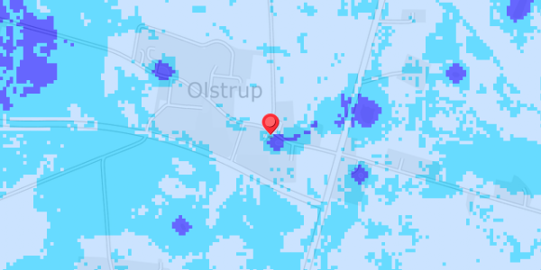 Grundvandsdybder på Olstrupvej 7