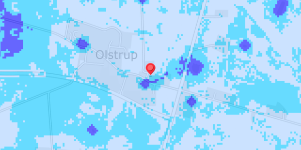 Grundvandsdybder på Olstrupvej 12