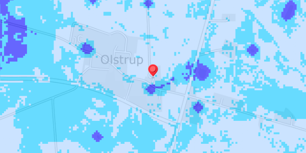 Grundvandsdybder på Olstrupvej 14