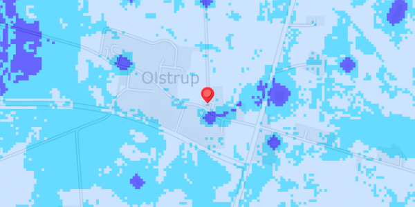 Grundvandsdybder på Olstrupvej 18
