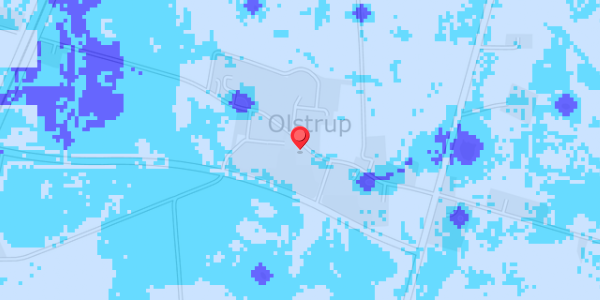Grundvandsdybder på Olstrupvej 19