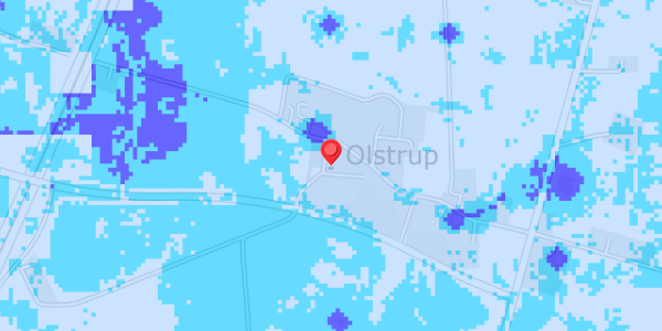 Grundvandsdybder på Olstrupvej 23