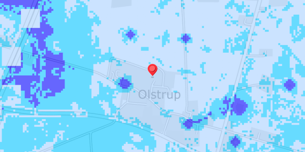 Grundvandsdybder på Olstrupvej 24A