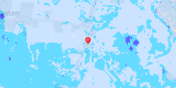 Grundvandsdybder på Vordingborgvej 375B