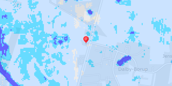 Grundvandsdybder på Vordingborgvej 394