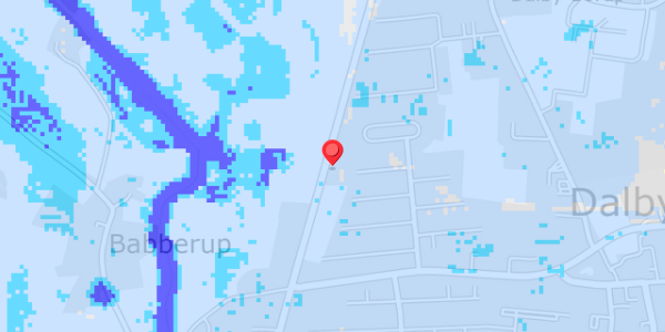 Grundvandsdybder på Vordingborgvej 397