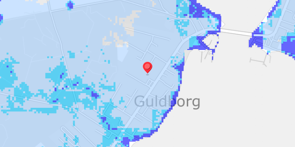 Grundvandsdybder på Guldborghave 13