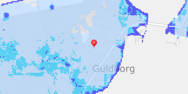 Grundvandsdybder på Guldborghave 21