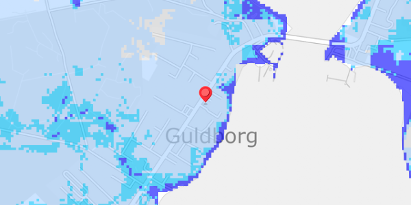 Grundvandsdybder på Strandhaven 1