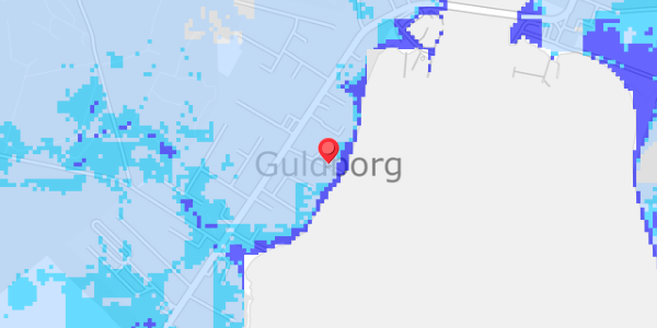 Grundvandsdybder på Strandvej 13
