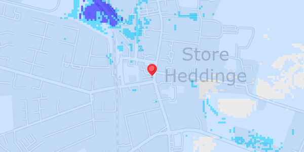 Grundvandsdybder på Algade 1F