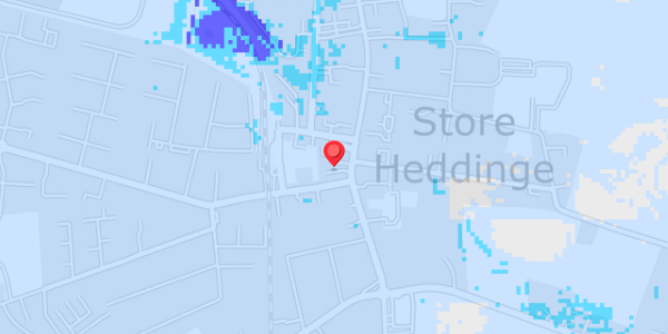 Grundvandsdybder på Algade 5A