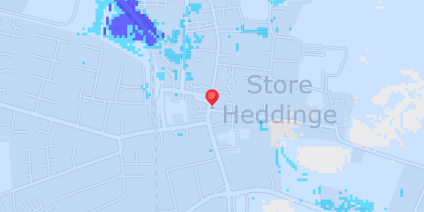 Grundvandsdybder på Algade 6, st. 