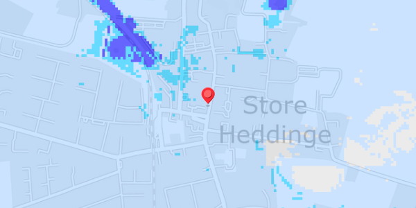 Grundvandsdybder på Algade 9, st. 