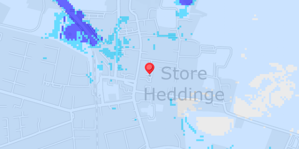 Grundvandsdybder på Algade 12C