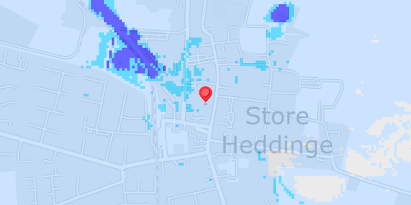 Grundvandsdybder på Algade 15A