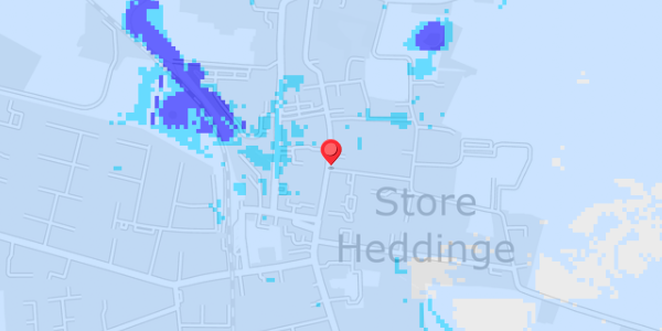 Grundvandsdybder på Algade 20, st. 