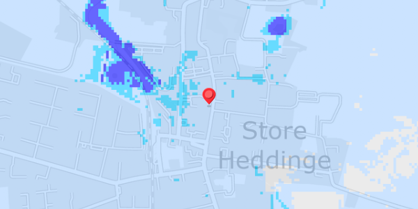 Grundvandsdybder på Algade 21A, 2. 
