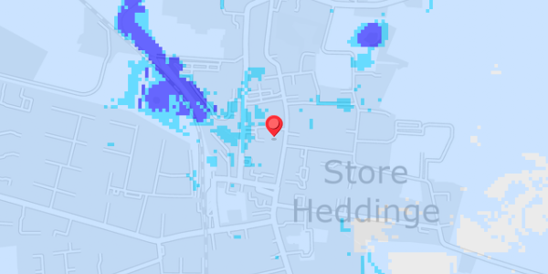 Grundvandsdybder på Algade 21D, 1. 