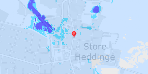 Grundvandsdybder på Algade 22, 1. th