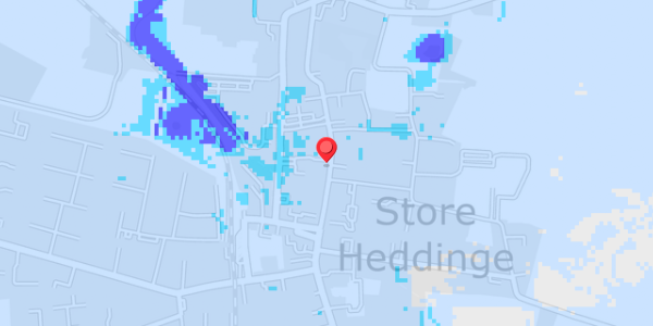 Grundvandsdybder på Algade 23