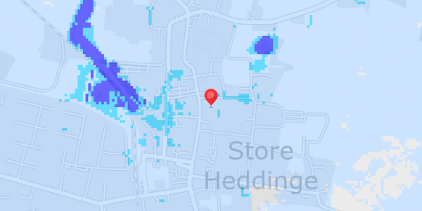 Grundvandsdybder på Algade 28A
