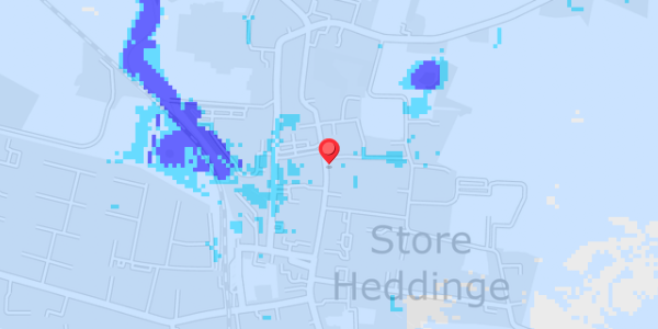Grundvandsdybder på Algade 30
