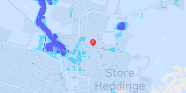 Grundvandsdybder på Algade 34