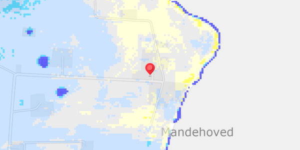 Grundvandsdybder på Mandehoved 9