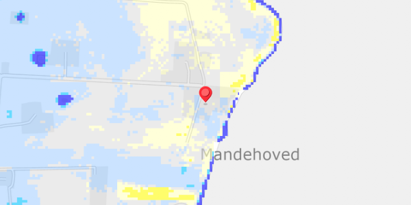 Grundvandsdybder på Mandehoved 10