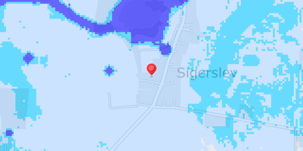Grundvandsdybder på Mosedraget 2