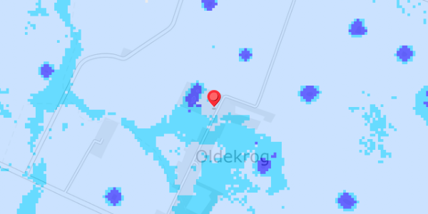 Grundvandsdybder på Oldekrogen 13