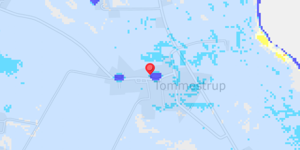 Grundvandsdybder på Tommestrupvej 21