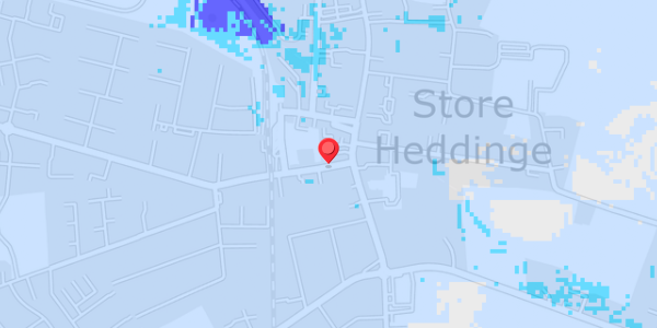 Grundvandsdybder på Vestergade 2E