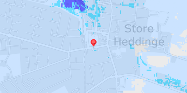 Grundvandsdybder på Vestergade 10