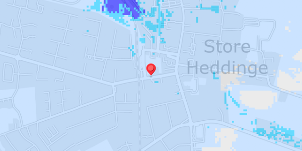 Grundvandsdybder på Vestergade 12B