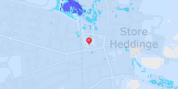 Grundvandsdybder på Vestergade 12P